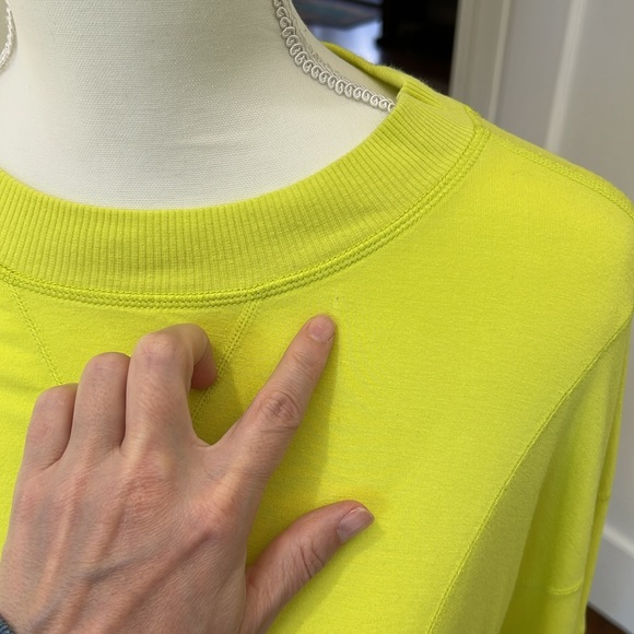 FP Movement by Free People Runner Up Long-Sleeve Size XS Color Neon Yellow - Picture 7 of 11